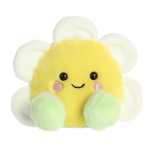 Aurora® Adorable Palm Pals™ Deon Daisy™ Stuffed Animal - Pocket-Sized Play - Collectable Fun - White 5 Inches