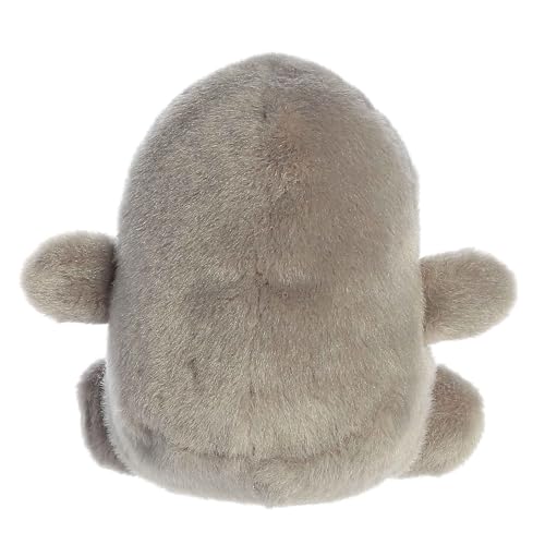 Aurora® Adorable Palm Pals™ Blubs Manatee™ Stuffed Animal - Pocket-Sized Play - Collectable Fun - Gray 5 Inches