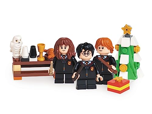 LEGO® Harry Potter™ Magical Year at Hogwarts: Christmas Activity Book with Fun Facts, Play Scene, Basic Brick Kit, and 3 LEGO(R) Minifigures to Inspire Imagination and Creativity!