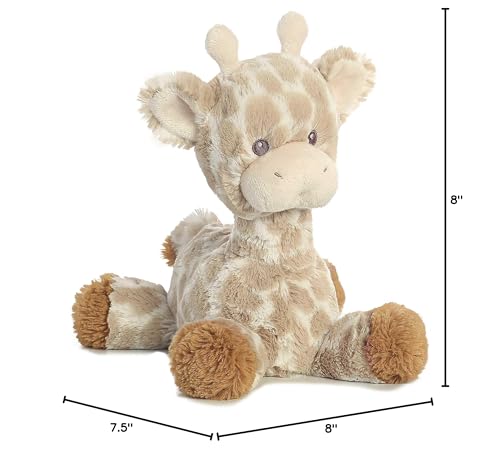 Aurora® Snuggly Loppy Giraffe™ Loppy Baby Stuffed Animal - Comforting Companion - Imaginative Play - Brown 11 Inches