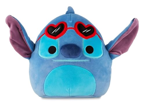 Stitch Plush with Heart Glasses cuddly plush