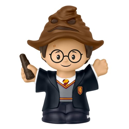 Little People Collector Harry Potter and The Sorcerer’s Stone Movie Special Edition Set for Adults & Fans, 4 Figures in Display Package