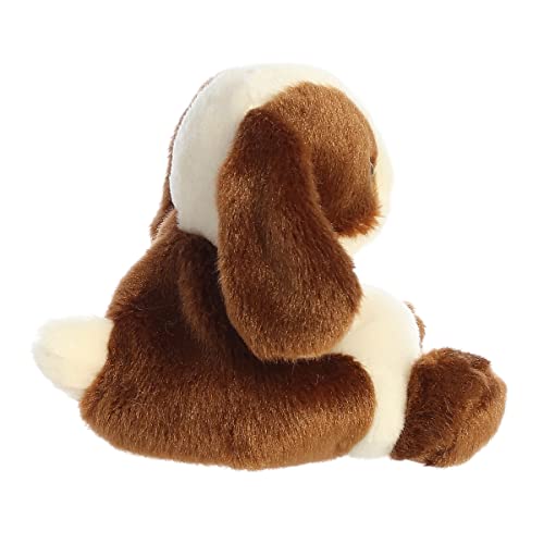 Aurora® Adorable Palm Pals™ Clover Bunny Stuffed Animal - Pocket-Sized Fun - On-The-Go Play - Brown 5 Inches