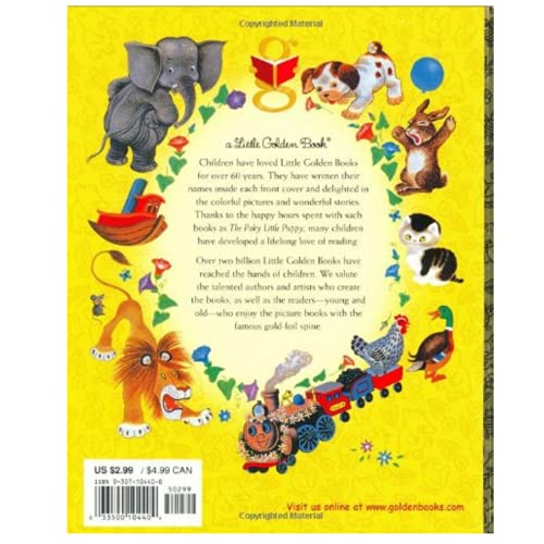 ebba Noah's Ark Plush 6 Piece Gift Set, Little Golden Book® Noah's Ark Book, Plush Noah's Ark 5-Piece Set, 8 inches