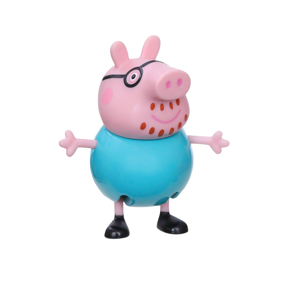 Peppa Pig Peppa's Adventures Peppa's Family Figure 4-Pack Toy - Includes 4 Peppa Pig Family Figures in Iconic Outfits, Ages 3 and Up