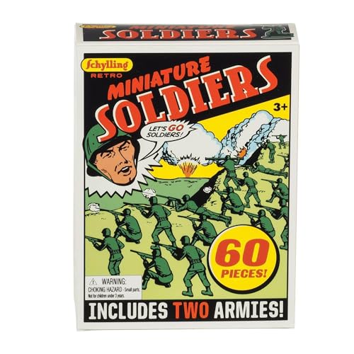 Schylling Retro Mini Soldiers - 60 Pieces