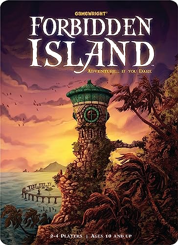 Forbidden Island – The Cooperative Strategy Survival Island Board Game,2-4 players