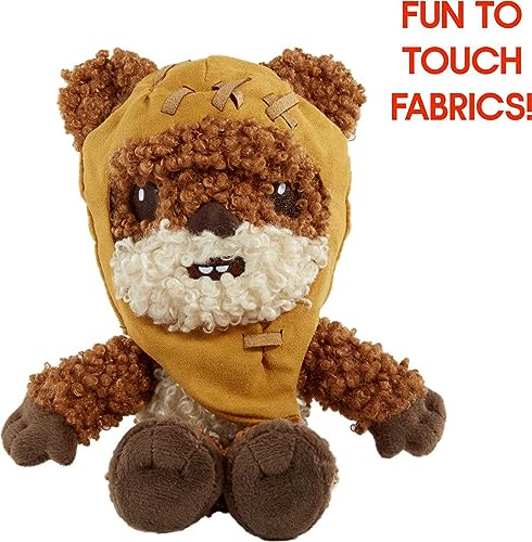 Star Wars Wicket Plush 8-in Character Doll, Soft, Collectible Movie Gift for Fans Age 3 Years Old & Up