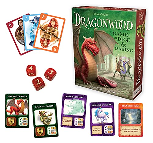 Gamewright Dragonwood A Game of Dice & Daring Board Game