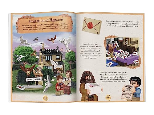 LEGO® Harry Potter™ Magical Year at Hogwarts: Christmas Activity Book with Fun Facts, Play Scene, Basic Brick Kit, and 3 LEGO(R) Minifigures to Inspire Imagination and Creativity!