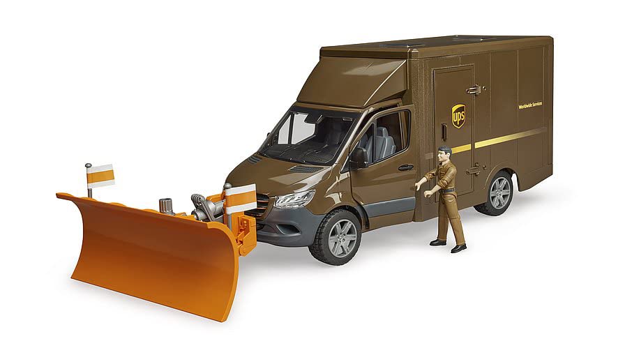 Bruder Sprinter UPS with Driver and Accessories