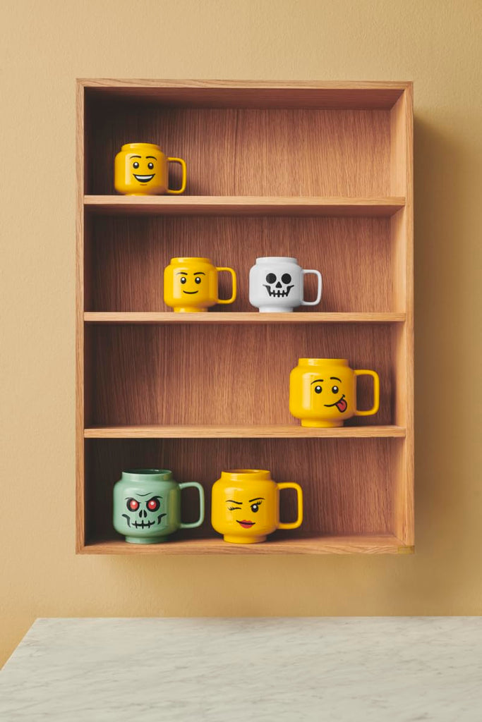 Lego Ceramic Mug Large - Skeleton - 530 ml | Perfect Mug, Gifts for Men, Mugs for Kids and Women Cool, Fun Unique Cup for All Ages Dishwasher Safe