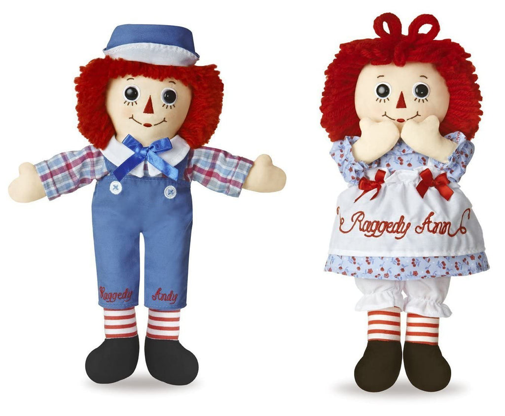 Aurora Raggedy Ann and Raggedy Andy Gift Set