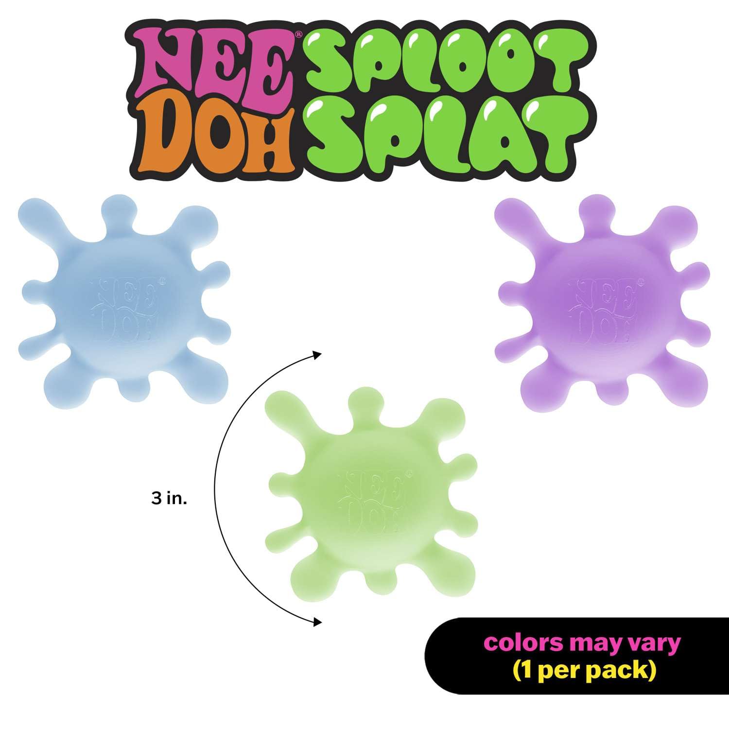 Splat Fun Schylling NeeDoh SplootSplat -The Splat That Sploots - Sensory Toy to ...