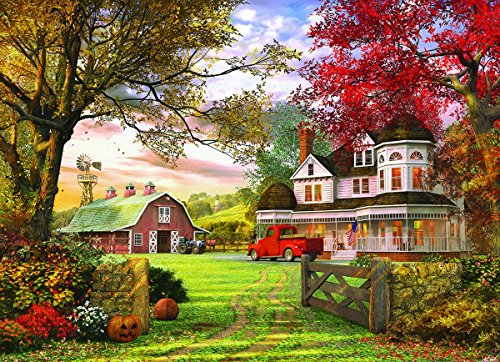 EuroGraphics Old Pumpkin Farm Jigsaw Puzzle (1000-Piece)