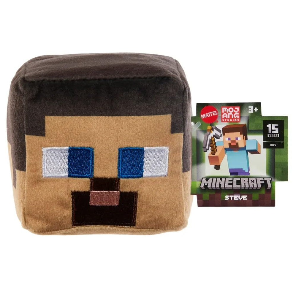 Minecraft 3-inch Block Plush Steve