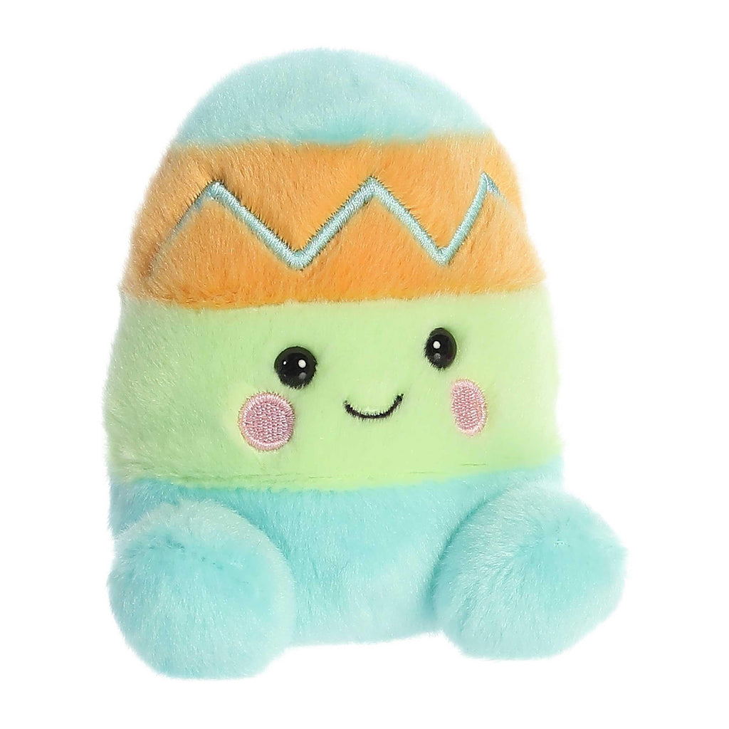 Aurora® Adorable Palm Pals™ Ziggy Egg™ Stuffed Animal - Pocket-Sized Play - Collectable Fun - Blue 5 Inches