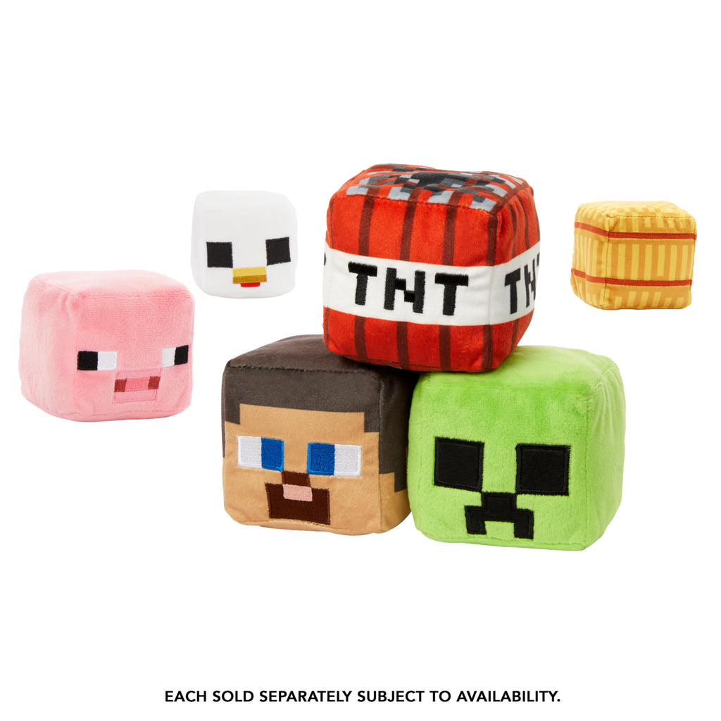 Minecraft 3-inch Block Plush Steve