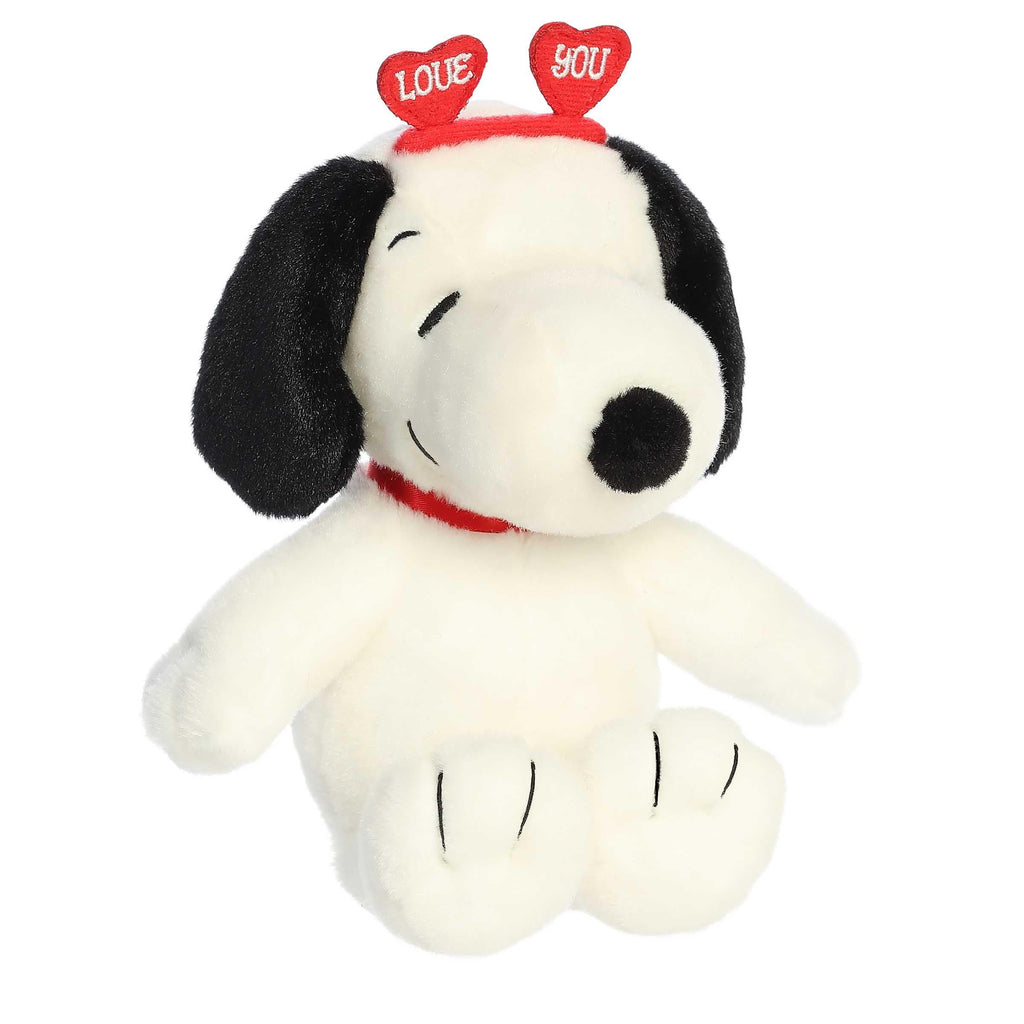 Aurora® Timeless Peanuts® Love On The Mind™ Snoopy Stuffed Animal