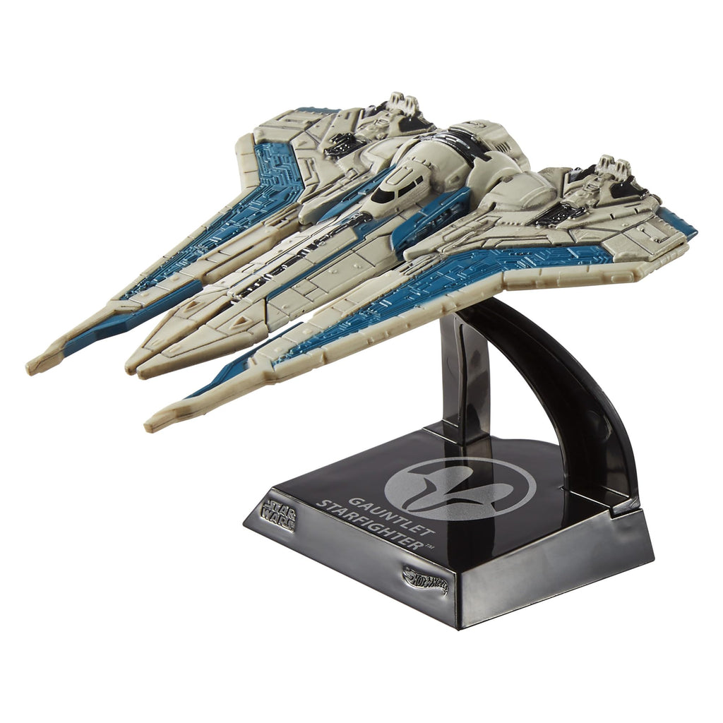 Hot Wheels Star Wars Starships Select Gauntlet, 1:50 Scale Premium Die-Cast Vehicle