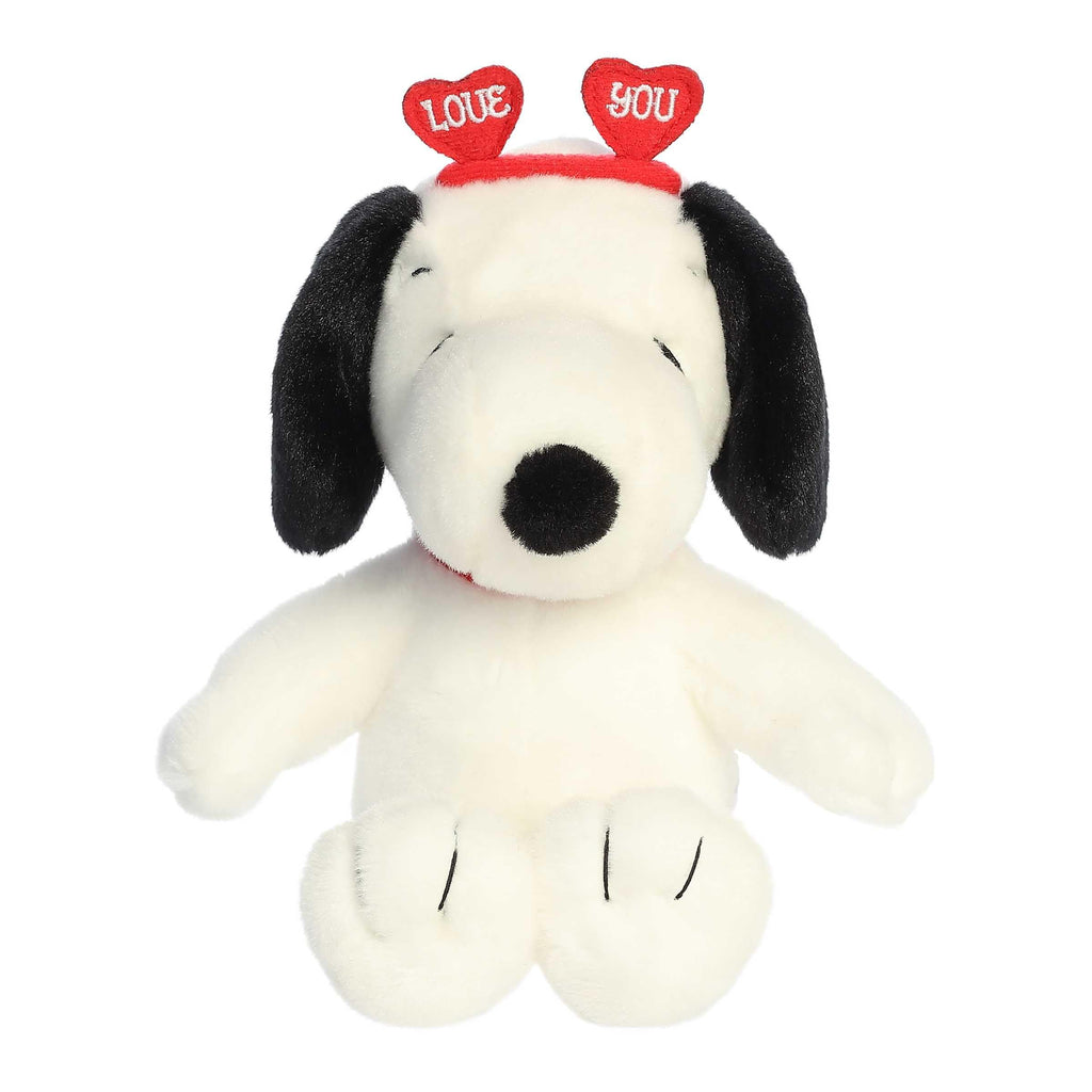 Aurora® Timeless Peanuts® Love On The Mind™ Snoopy Stuffed Animal