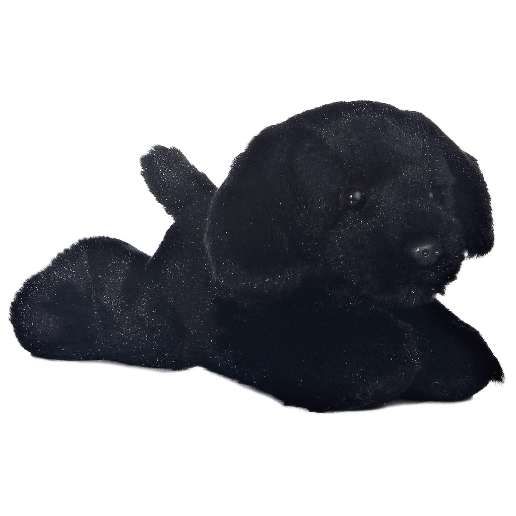 Aurora® Adorable Mini Flopsie™ Blackie™ Black Lab Stuffed Animal