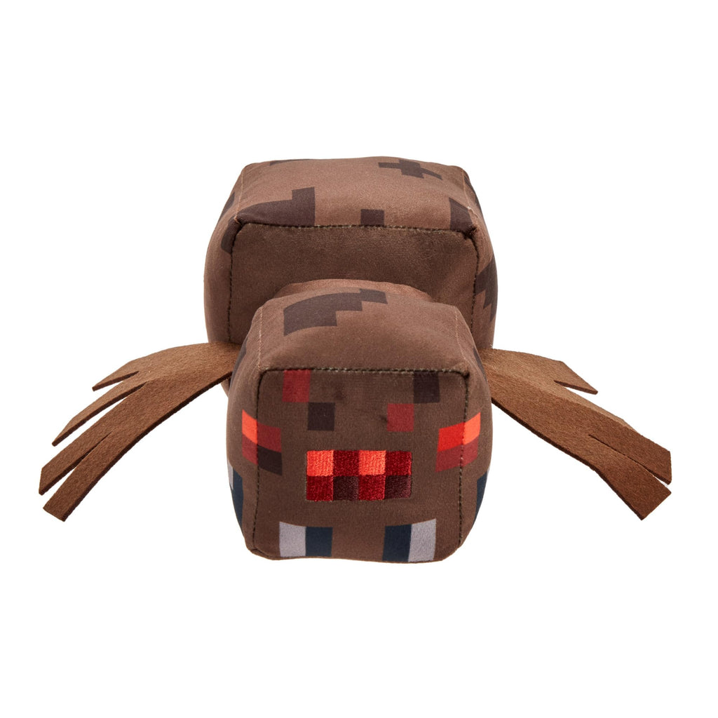 Minecraft Spider Plush Character, 8-inch Collectible Soft Doll Inspired by The Video Game