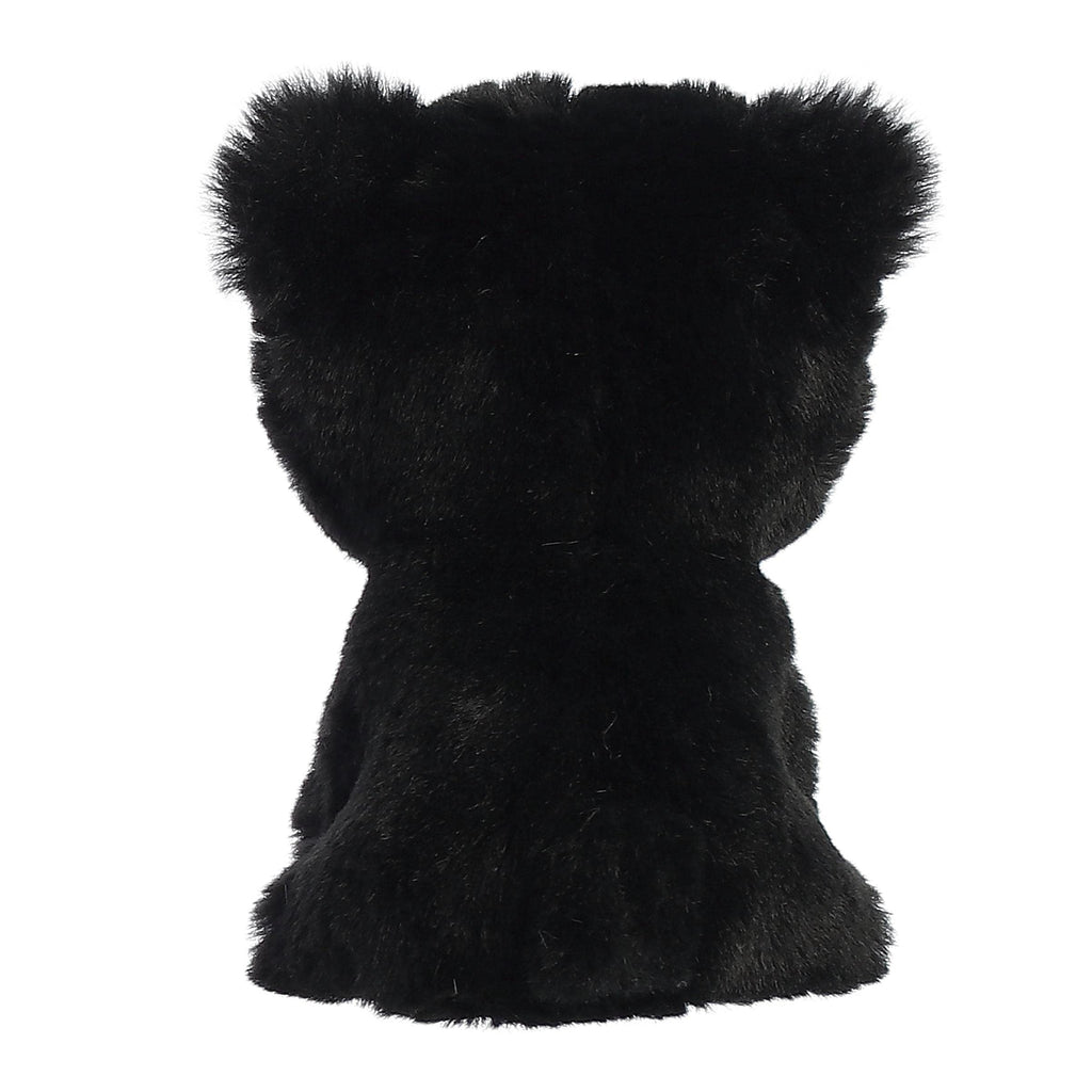 Aurora® Eco-Friendly Eco Nation™ Mini Black Bear Stuffed Animal - Environmental Consciousness - Recycled Materials - Black 5 Inches