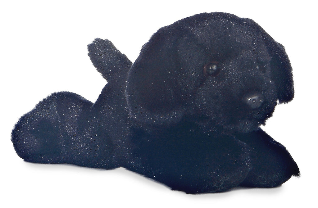 Aurora® Adorable Mini Flopsie™ Blackie™ Black Lab Stuffed Animal