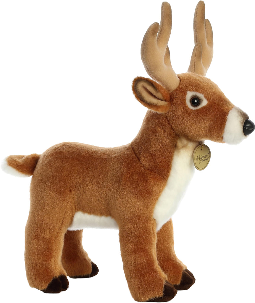 Aurora® Adorable Miyoni® Deer Stuffed Animal - Lifelike Detail