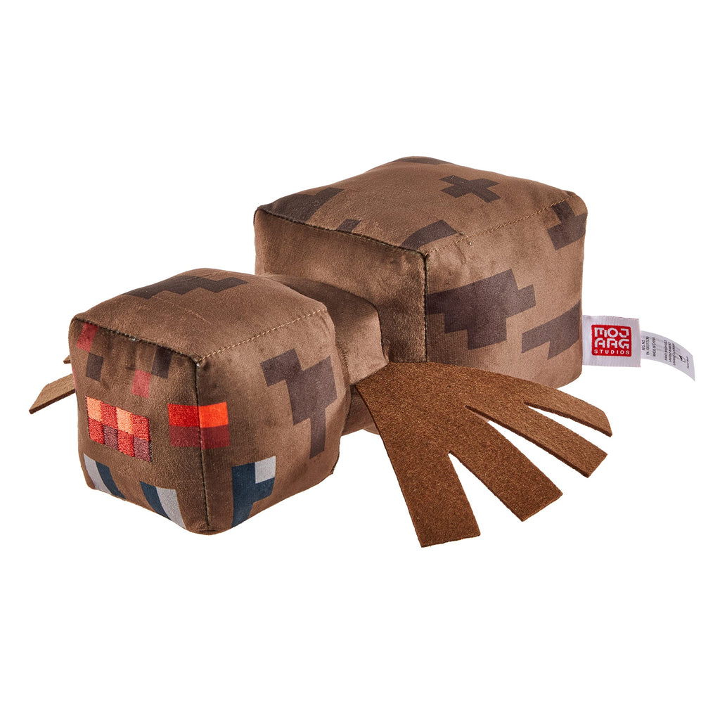 Minecraft Spider Plush Character, 8-inch Collectible Soft Doll Inspired by The Video Game