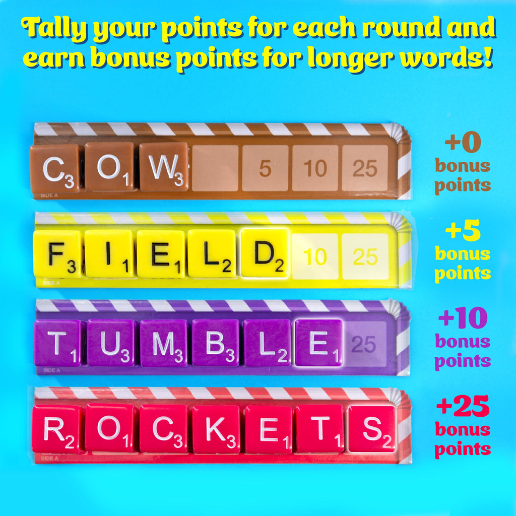 Thames & Kosmos Dice Words Tabletop Game | Family-Friendly Word Game for 2-4 Players Ages 8 & Up, 30 Minute Play Time | Simple Rules, Simultaneous Gameplay, Variants for New & Young Players