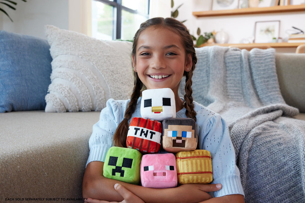 Minecraft 3-inch Block Plush Chicken