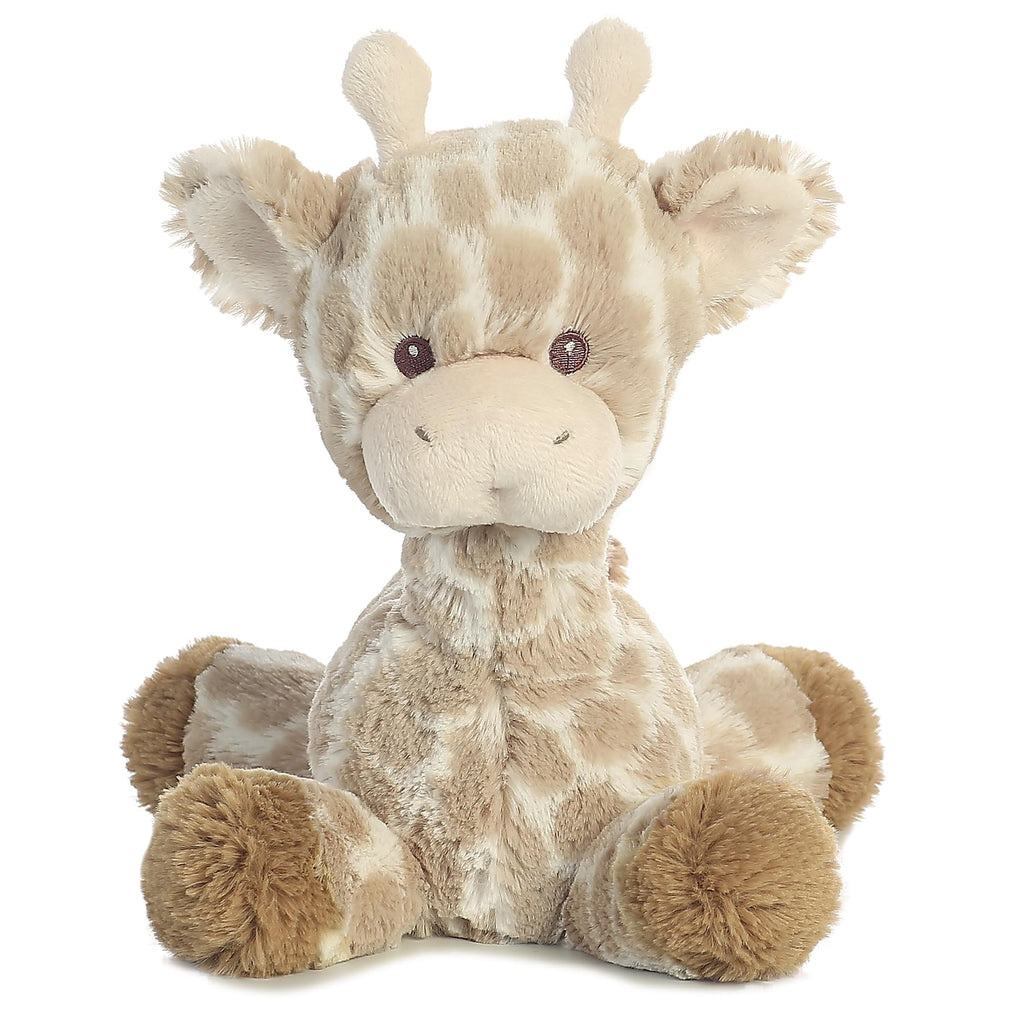 Aurora® Snuggly Loppy Giraffe™ Loppy Baby Stuffed Animal - Comforting Companion - Imaginative Play - Brown 11 Inches