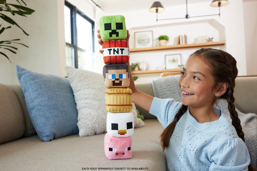 Minecraft 3-inch Block Plush Steve