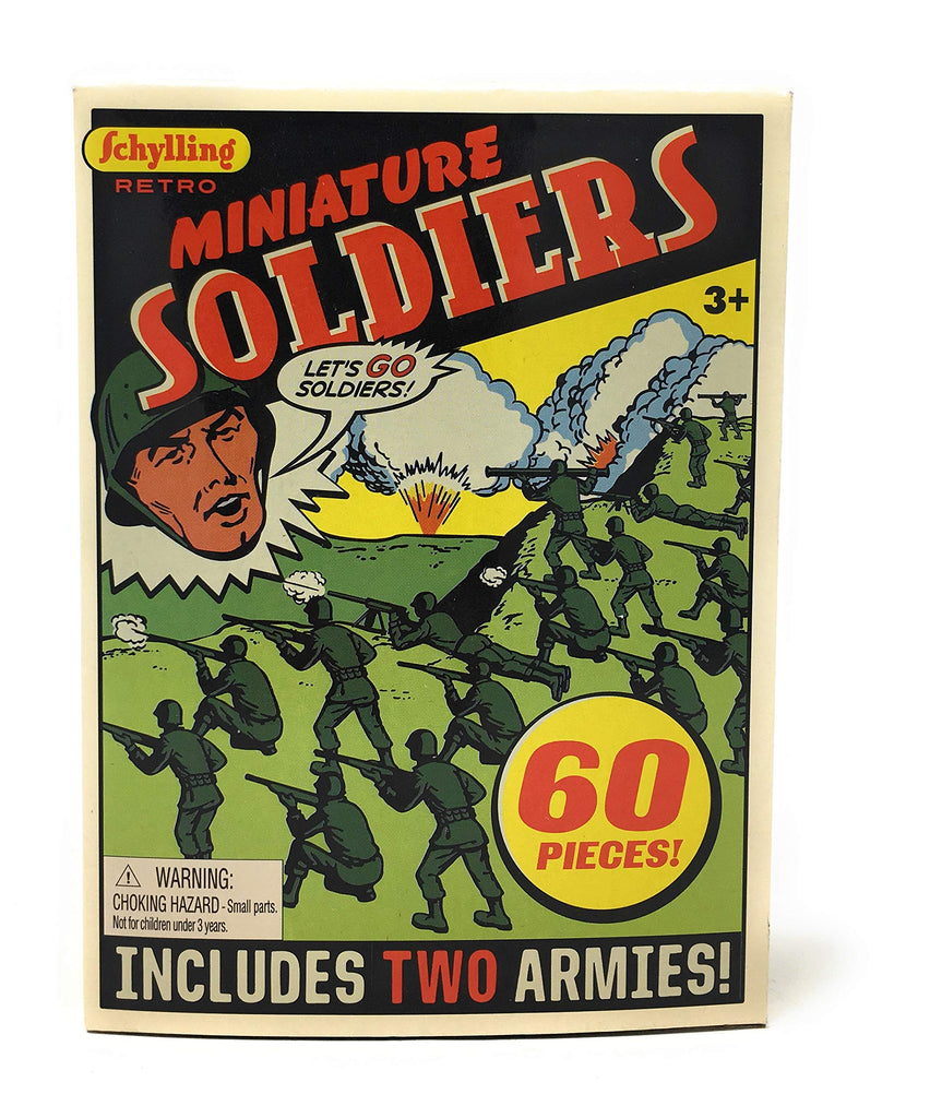 Schylling Retro Mini Soldiers - 60 Pieces