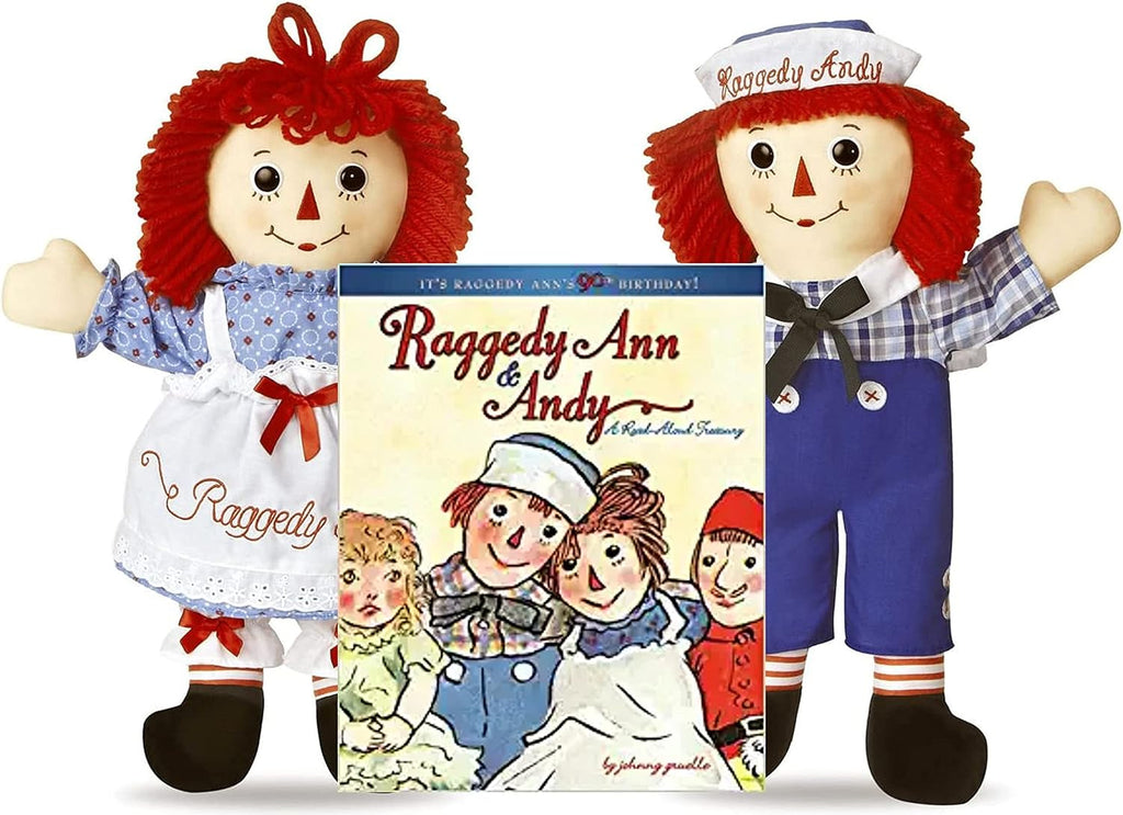 Aurora Raggedy Ann and Raggedy Andy Gift Set