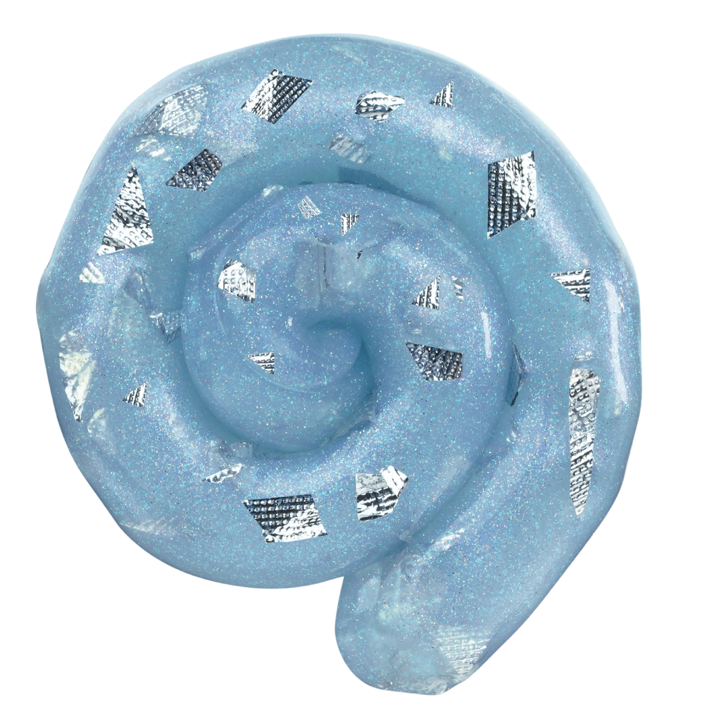 Mini Shark Thinking Putty: Blue Ocean Sensory Play with Silver Fins