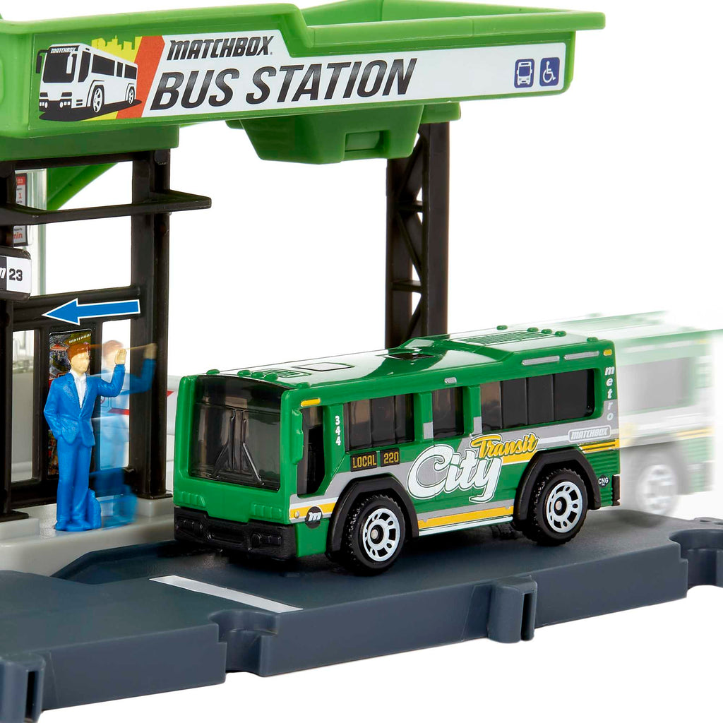 Matchbox - Action Drivers - Bus Station