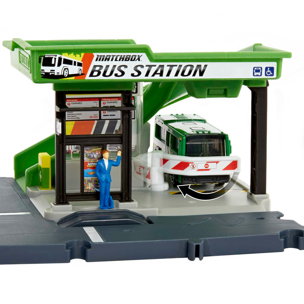 Matchbox - Action Drivers - Bus Station