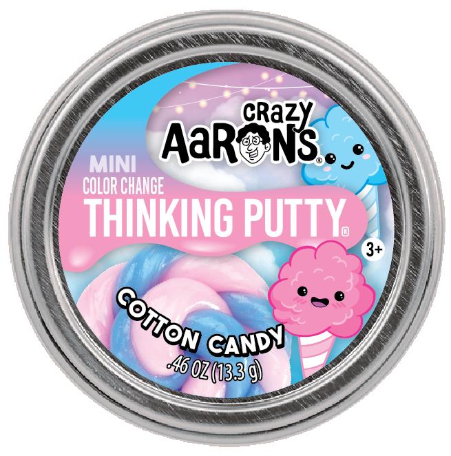 Color-Changing Cotton Candy Mini Thinking Putty for Sensory Play