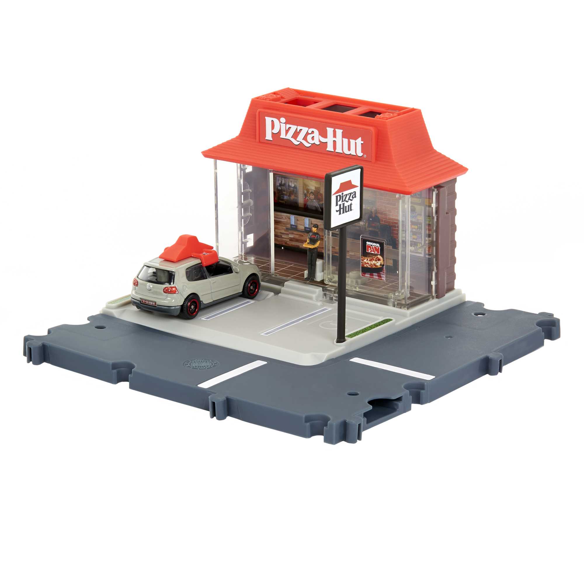 Mattel Matchbox Action Drivers Pizza Hut Pizza Run Playset – Castle Toys