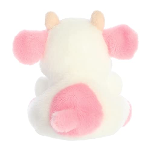 Aurora® Adorable Palm Pals™ Belle Strawberry Cow™ Stuffed Animal - Pocket-Sized Fun