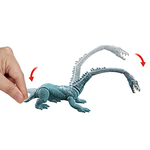 Jurassic World Fierce Force Tanystropheous Camp Cretaceous Authentic Dinosaur Strike Motion Action Figure, Movable Joints, Gift 3 Years & Older