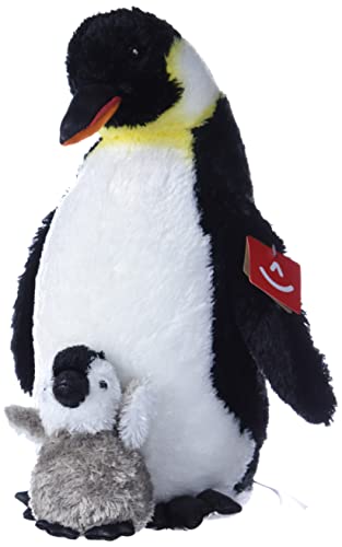 Aurora World Emperor Penguin With Baby, 12-Inches