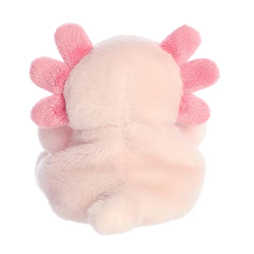 Aurora® Adorable Palm Pals™ Ax Axolotl™ Stuffed Animal - Pocket-Sized Fun - On-The-Go Play - Pink 5 Inches