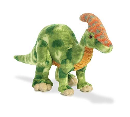 Green Parasaurolophus Dinosaur by Aurora