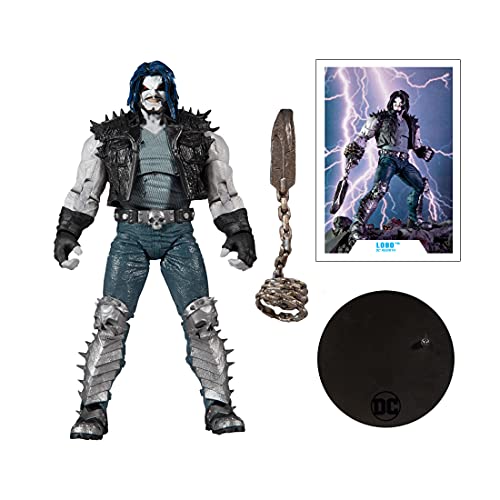 McFarlane Toys DC Multiverse Lobo (DC Rebirth) 7" Action Figure with Accessories Figure