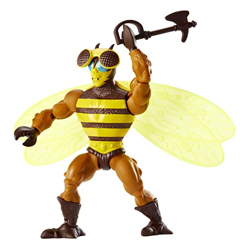 Masters of the Universe Origins Buzz-Off Action Figure, 5.5-inch Collectible MOTU Figure with Accessory