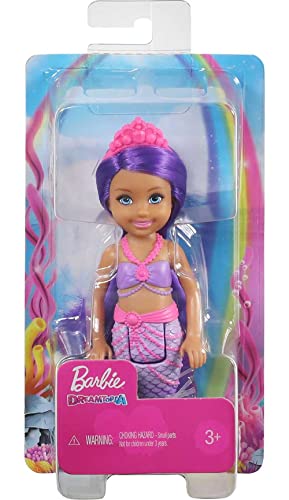 Barbie Dreamtopia Chelsea Mermaid Doll in Purple